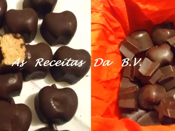 Receita Bombons de nozes