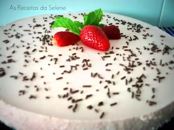 Receita Semifrio de morangos