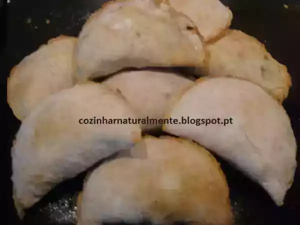 Receita Rissóis no forno de algas