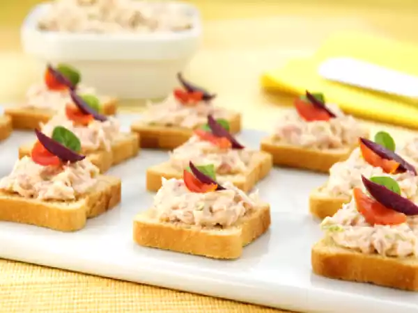 Receita Patê de milho com atum