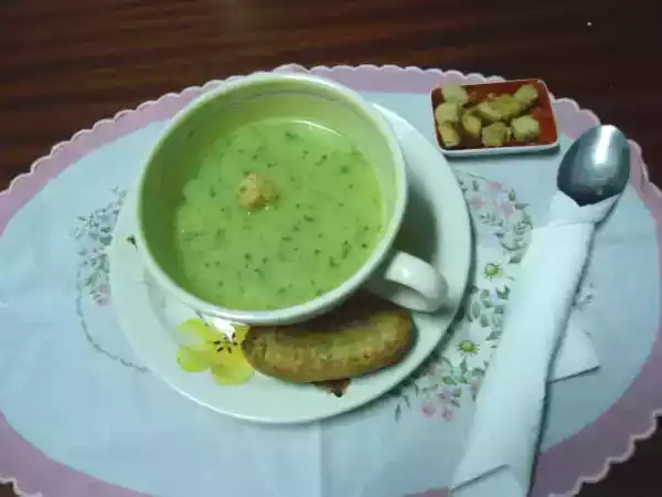 Receita Creme de curgette (abobrinha) - receita robot de cozinha mycook