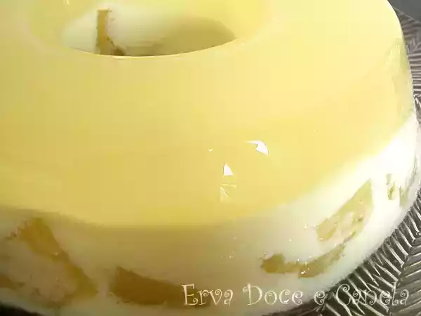 Receita Pudim de ananás ( abacaxi)