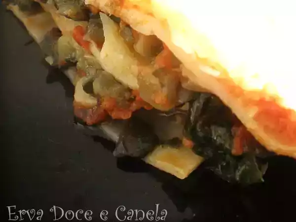 Receita Lasanha de Legumes