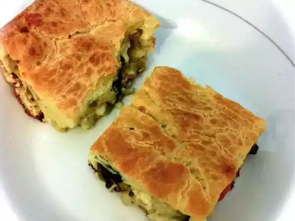 Receita Torta de escarola