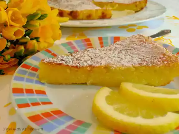 Receita Queijada de limão