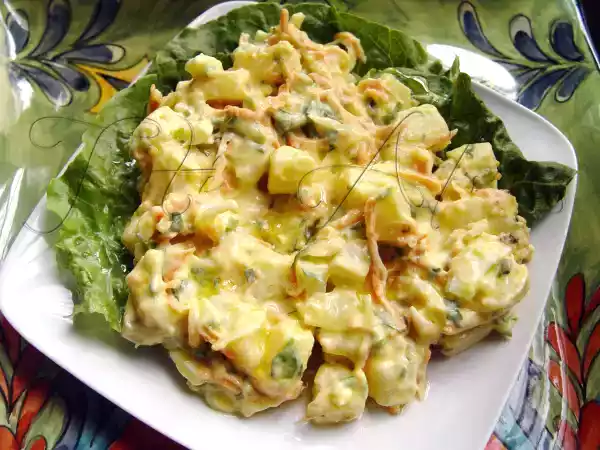 Receita Salada cremosa - by tati alves