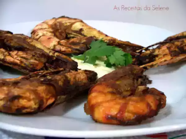 Receita Camarões na actifry