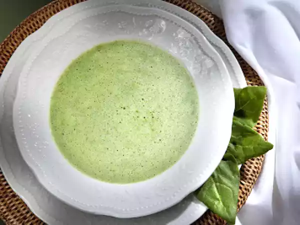 Receita Creme de espinafre low carb