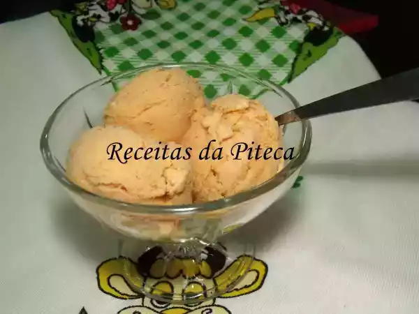 Receita Gelado de alperces