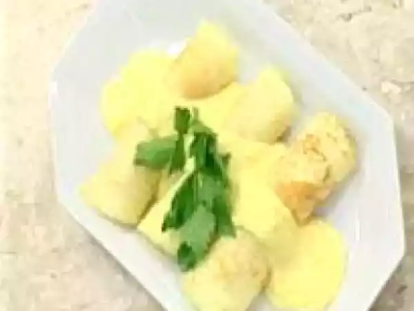 Receita Panquecas de frango com creme de milho