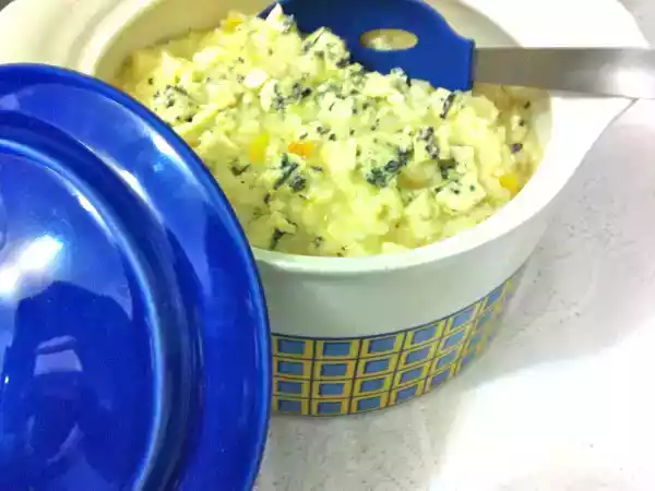 Receita Risoto com peras e gorgonzola