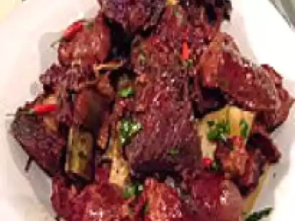 Receita Churrasco de costela na panela de pressão