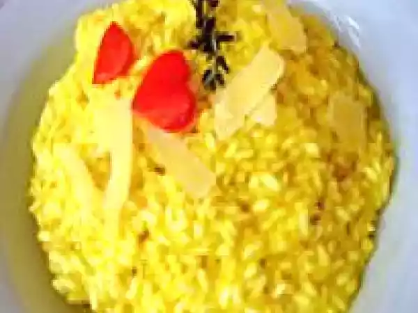 Receita Risoto milanês