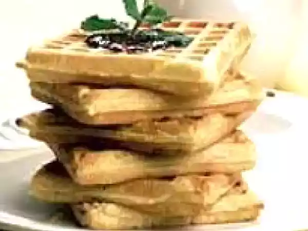 Receita Waffle light
