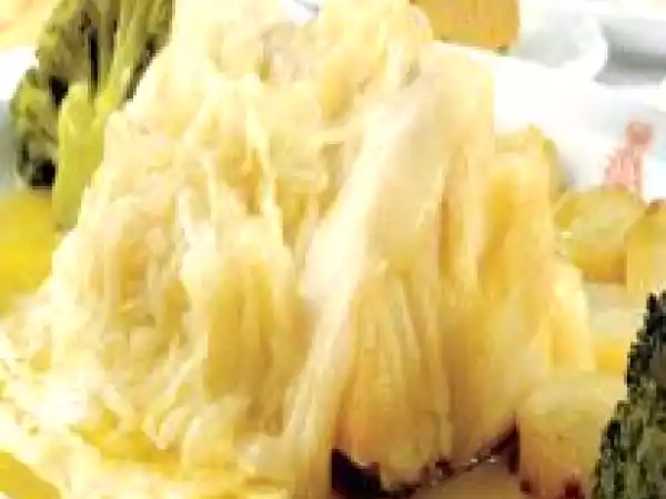 Receita Lombo de bacalhau ao queijo da serra