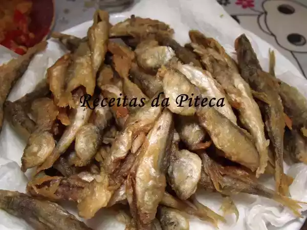 Receita Jaquinzinhos (carapaus fritos)