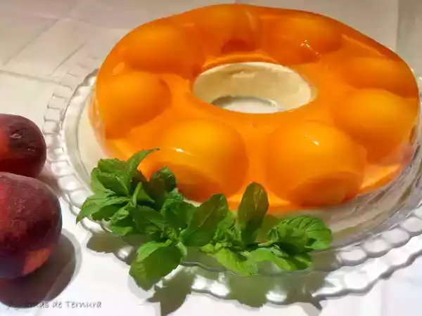 Receita Delicia de pêssego