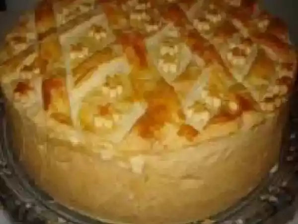 Receita Torta de brócolis e frango
