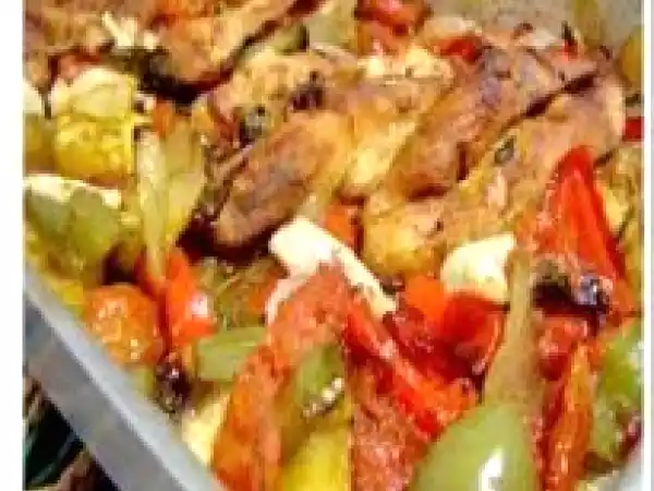 Receita Frango mediterrâneo