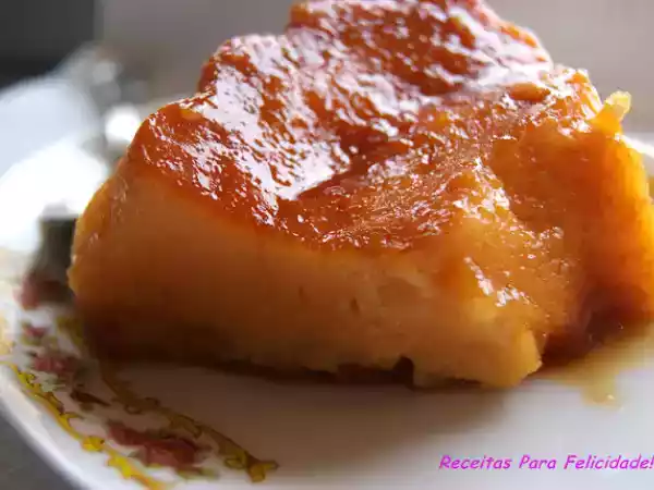 Receita Pudim de laranja e amêndoa