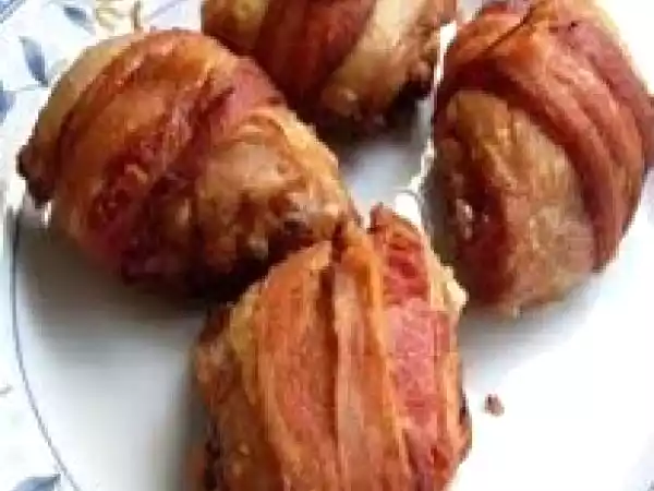Receita Coxa de frango com bacon