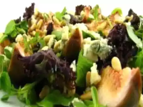 Receita Salada com figos