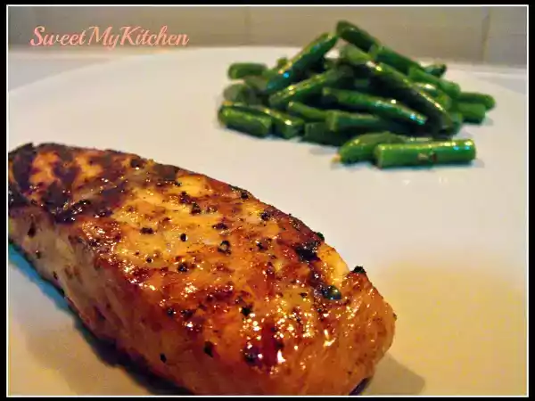 Receita Salmão grelhado com gengibre