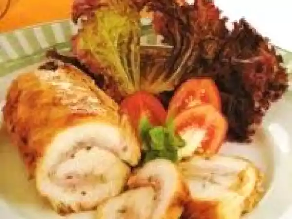 Receita Filé de frango à rolê