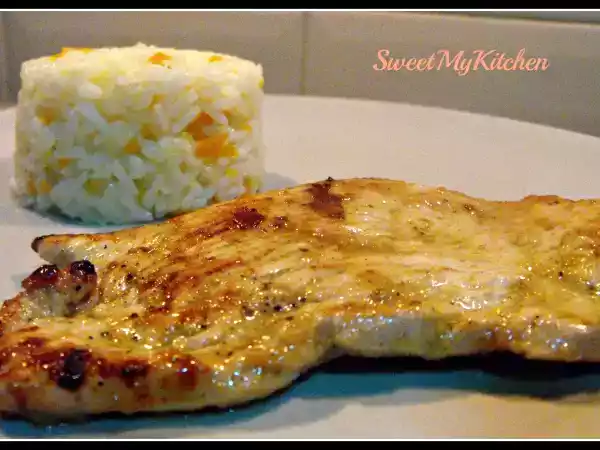 Receita Bifinhos de perú com citrinos e gengibre