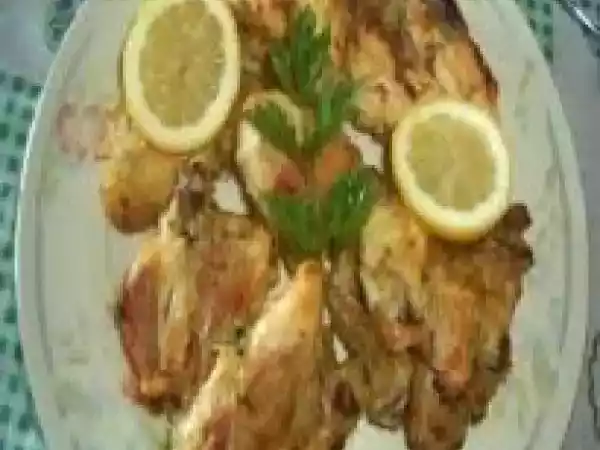 Receita Frango frito no forno