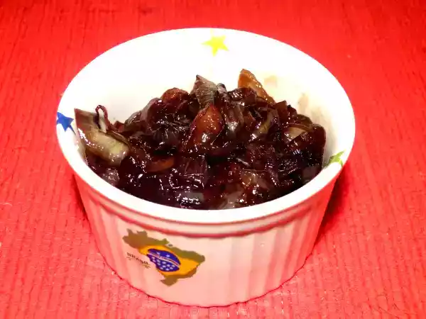 Receita Relish de cebola