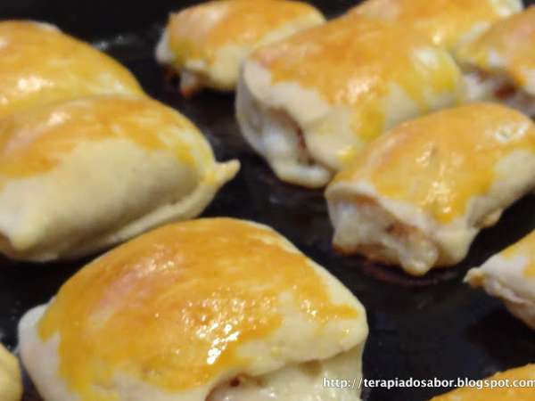 Receita Pãezinhos recheados