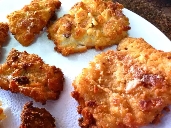 Receita Peixe empanado com cream cracker