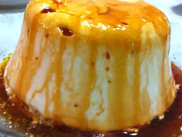 Receita Pudim de claras