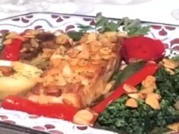 Receita Bacalhau à lagareiro