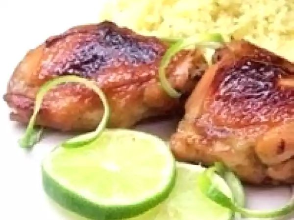 Receita Frango ao mel e limão