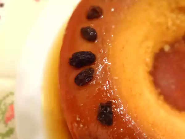 Receita Pudim de cenoura