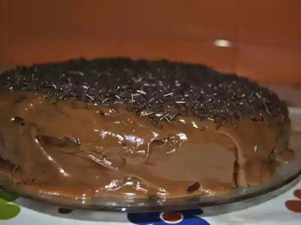 Receita Bolo brigadeiro