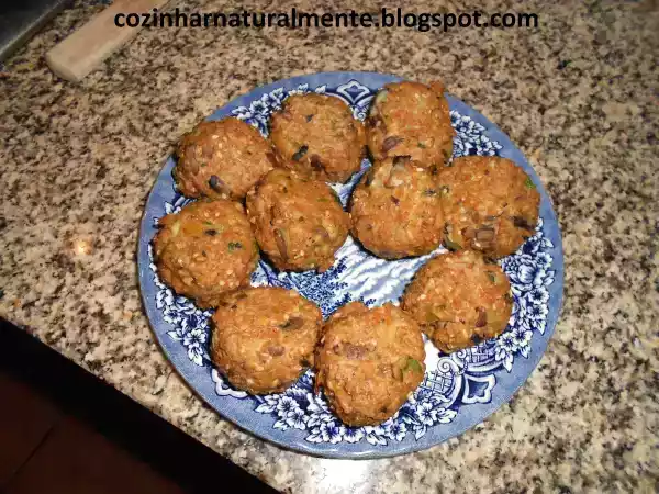 Receita Almôndegas de soja no forno
