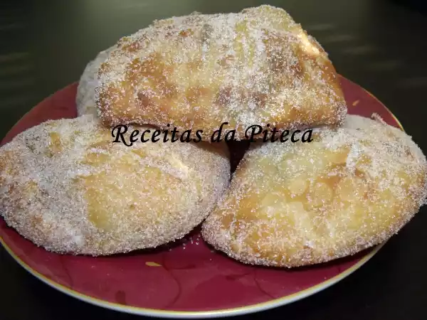 Receita Azevias de batata doce e amêndoas