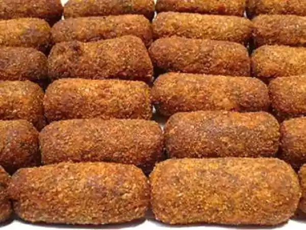 Receita Croquete de calabresa