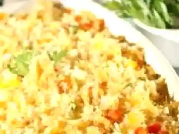 Receita Arroz de forno delicioso