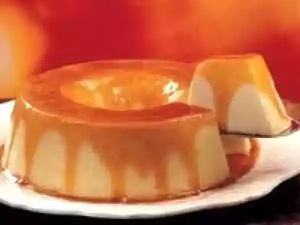 Receita Pudim de leite com essencia de baunilha