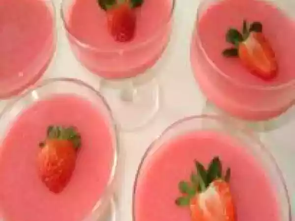 Receita Sobremesa de morango