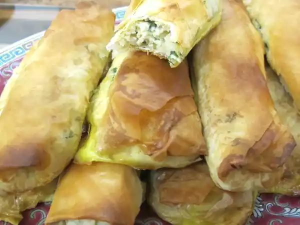 Receita Pastéis de tofu com ervas