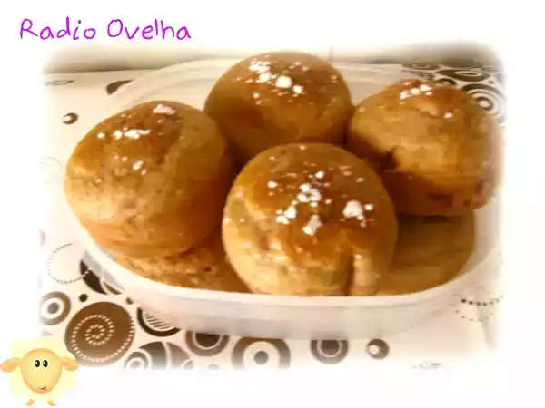 Receita Bolinhos de canela com passas