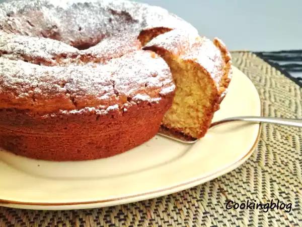 Receita Bolo de azeite