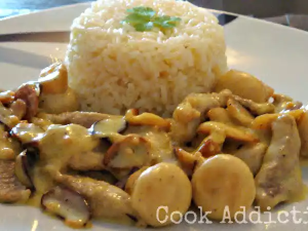 Receita Porco com amêndoas e mostarda