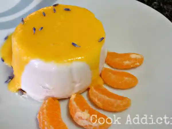 Receita Panna cotta de alfazema