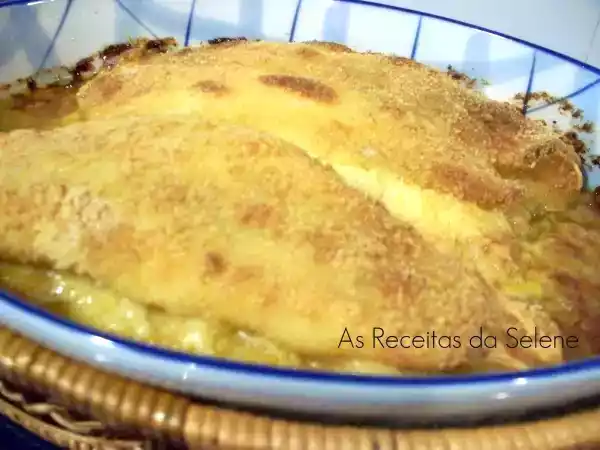 Receita Filetes de peixe gato com queijo